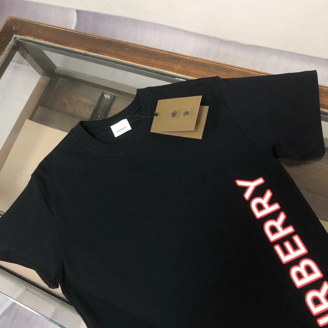 💰P90💥 BUR*BERRY New Arrival T ， Hot Sale， logo ， ， ， ， ， ， ， ， ，Versatile ， ！ ， ， Breathable， ， ！ ：Black White Sizes：M-3XL（ ！）